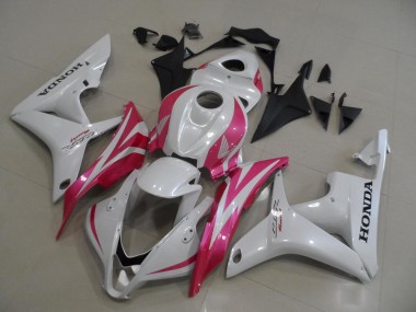 Discount 2007-2008 White Pink Honda CBR600RR Motorcycle Fairings Canada