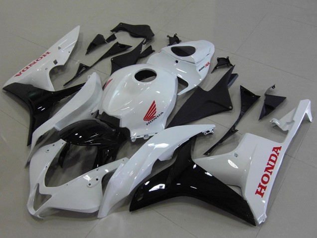 Discount 2007-2008 White Glossy Black Red Honda CBR600RR Motorcycle Fairings Canada