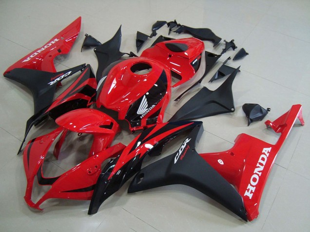 Discount 2007-2008 Red Matte Black OEM Style Honda CBR600RR Motorcycle Fairings Canada