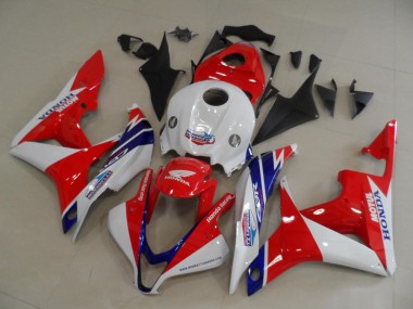 Discount 2007-2008 White Red Blue Honda CBR600RR Motorcycle Fairings Canada