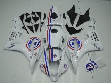 Discount 2007-2008 White Red Blue R Honda CBR600RR Motorcycle Fairings Canada
