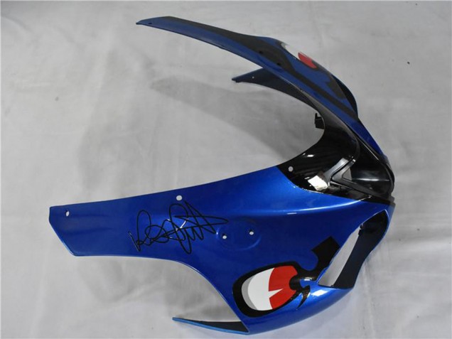 Discount 2007-2008 Blue Shark Kawasaki ZX6R Motorcycle Fairings Canada