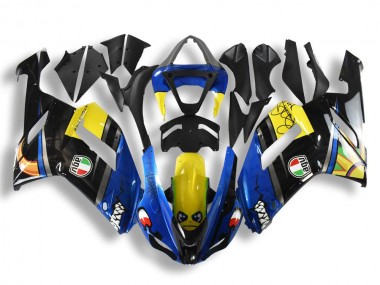 Discount 2007-2008 Blue Shark Kawasaki ZX6R Motorcycle Fairings Canada