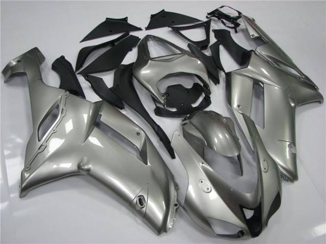 Discount 2007-2008 Grey Kawasaki ZX6R Motorcycle Fairings Canada