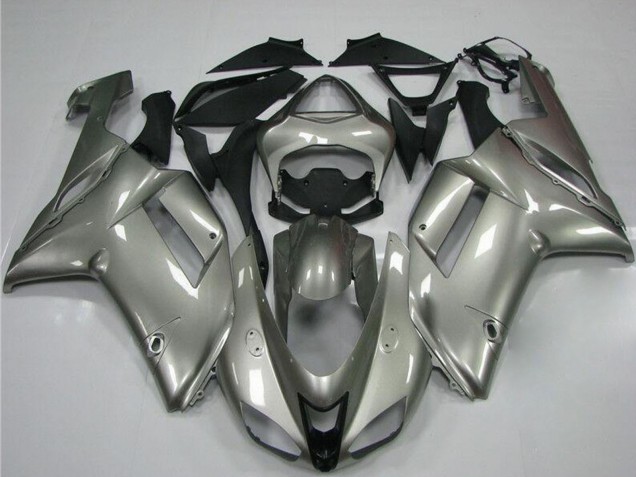 Discount 2007-2008 Grey Kawasaki ZX6R Motorcycle Fairings Canada