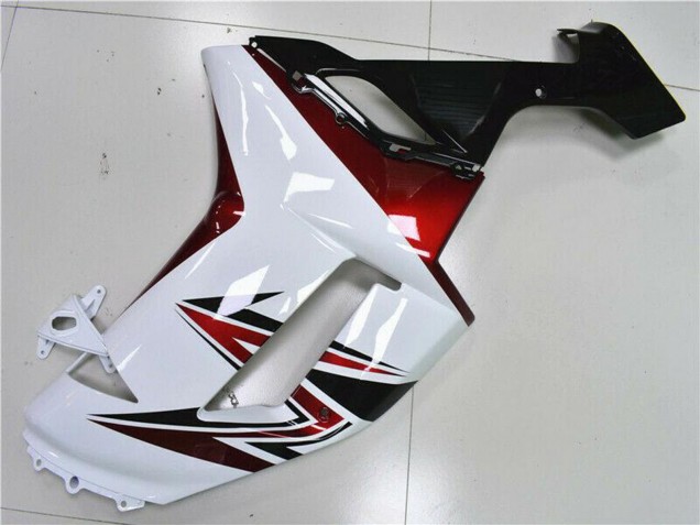 Discount 2007-2008 White Black Red Kawasaki ZX6R Motorcycle Fairings Canada