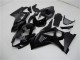 Discount 2007-2008 Glossy Black Matte Black No Decal Suzuki GSXR 1000 Motorcycle Fairings Canada