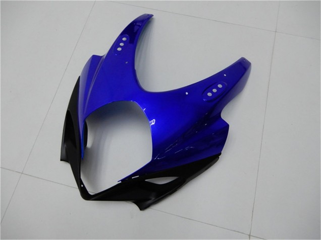 Discount 2007-2008 White Blue Black No Decal Suzuki GSXR 1000 Motorcycle Fairings Canada