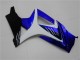 Discount 2007-2008 White Blue Black No Decal Suzuki GSXR 1000 Motorcycle Fairings Canada