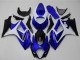 Discount 2007-2008 White Blue Black No Decal Suzuki GSXR 1000 Motorcycle Fairings Canada