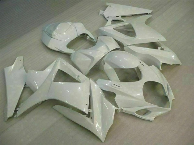 Discount 2007-2008 White Suzuki GSXR 1000 Motorcycle Fairings Canada