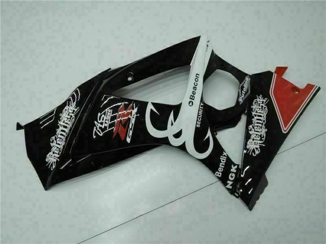 Discount 2007-2008 Glossy Black Red White Suzuki GSXR 1000 Motorcycle Fairings Canada