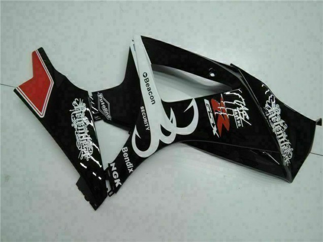 Discount 2007-2008 Glossy Black Red White Suzuki GSXR 1000 Motorcycle Fairings Canada