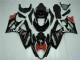 Discount 2007-2008 Glossy Black Red White Suzuki GSXR 1000 Motorcycle Fairings Canada