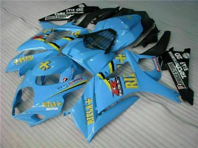 Discount 2007-2008 Blue Gold Black Rizla Suzuki GSXR 1000 Motorcycle Fairing Kits Canada