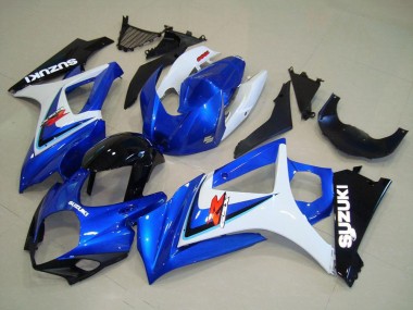 Discount 2007-2008 White Blue Black OEM Style Suzuki GSXR 1000 Motorcycle Fairing Canada