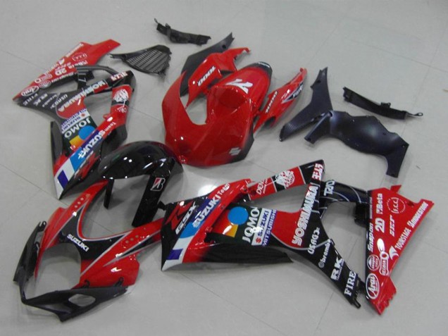 Discount 2007-2008 Red Black Blue White JOMO Suzuki GSXR 1000 Motorcycle Fairings Canada