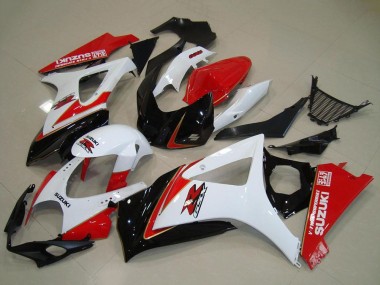 Discount 2007-2008 White Red Black Suzuki GSXR 1000 Motorcycle Fairing Kits Canada