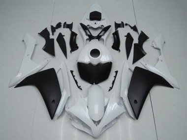 Discount 2007-2008 White Matte Black Yamaha YZF R1 Motorcycle Fairing Canada