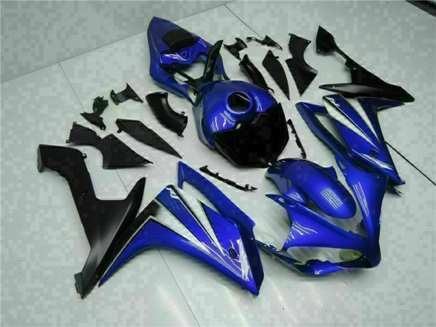 Discount 2007-2008 Blue White Black Yamaha YZF R1 Motorcycle Fairing Canada