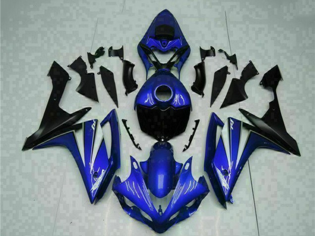 Discount 2007-2008 Blue White Black Yamaha YZF R1 Motorcycle Fairing Canada