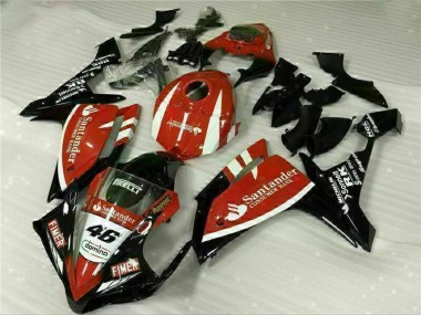 Discount 2007-2008 Red White Black Fimer Santander 46 Yamaha YZF R1 Motorcycle Fairings Canada