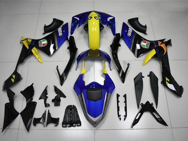 Discount 2007-2008 Blue Yellow Black Shark Yamaha YZF R1 Motorcycle Fairings Canada