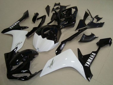 Discount 2007-2008 White Black Yamaha YZF R1 Motorcycle Fairings Canada