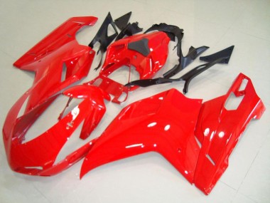 Discount 2007-2014 Red Ducati 848 1098 1198 Motorcycle Fairings Canada