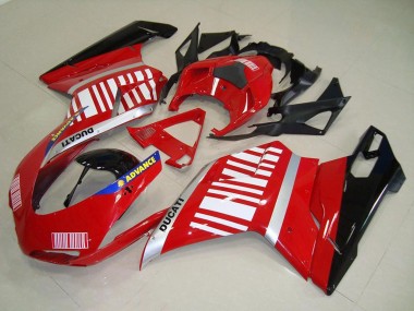 Discount 2007-2014 Silver Blue Red Glossy Black Ducati 848 1098 1198 Motorcycle Fairings Canada