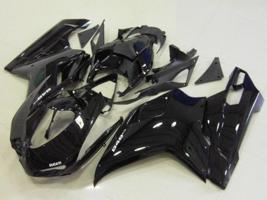 Discount 2007-2014 Glossy Black Ducati 848 Motorcycle Fairings Canada