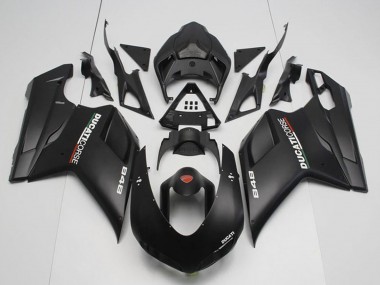 Discount 2007-2014 Matte Black Corse Ducati 848 Motorcycle Fairings Canada