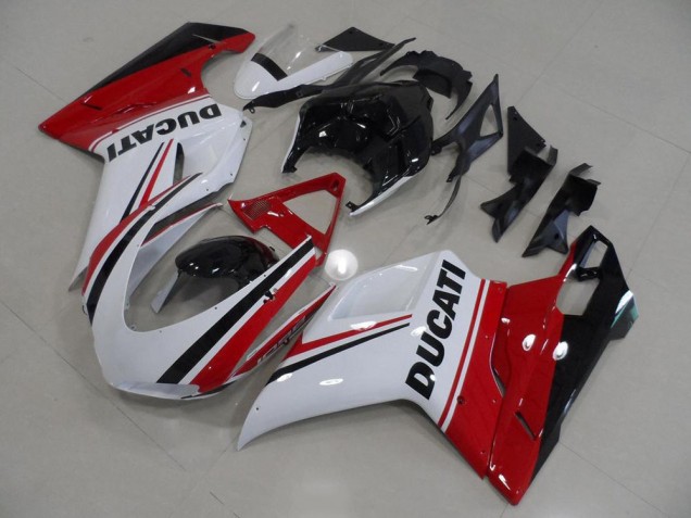 Discount 2007-2014 White Red Green Glossy Black Ducati 1098 Motorcycle Fairings Canada