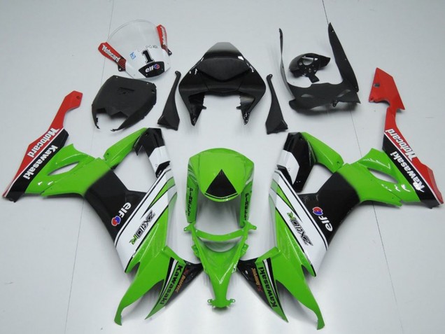 Discount 2008-2010 Green White Black Red Elf Motorrad Kawasaki ZX10R Motorcycle Fairings Canada