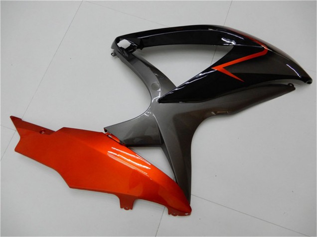 Discount 2008-2010 Orange Grey Glossy Black Suzuki GSXR 600/750 Motorcycle Fairings Canada