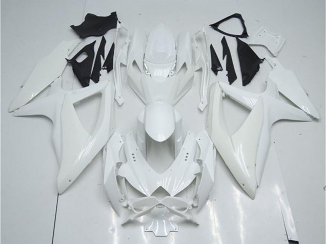 Discount 2008-2010 White Suzuki GSXR 600/750 Motorcycle Fairing Canada