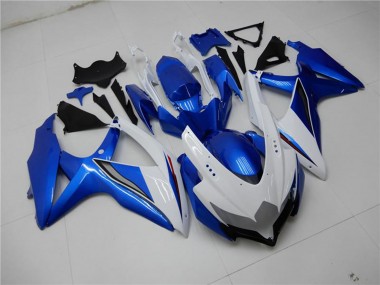 Discount 2008-2010 White Blue Suzuki GSXR 600/750 Motorcycle Fairings Canada