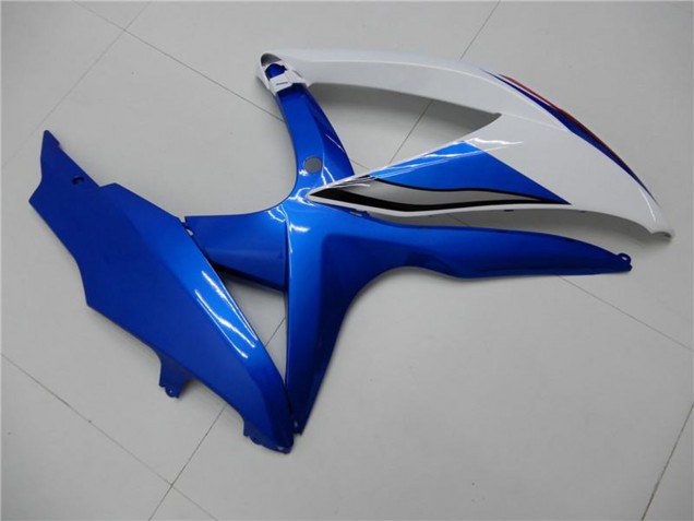 Discount 2008-2010 White Blue Suzuki GSXR 600/750 Motorcycle Fairings Canada