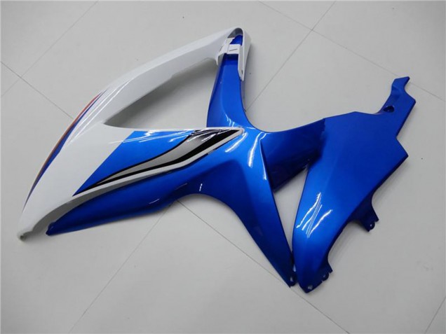 Discount 2008-2010 White Blue Suzuki GSXR 600/750 Motorcycle Fairings Canada