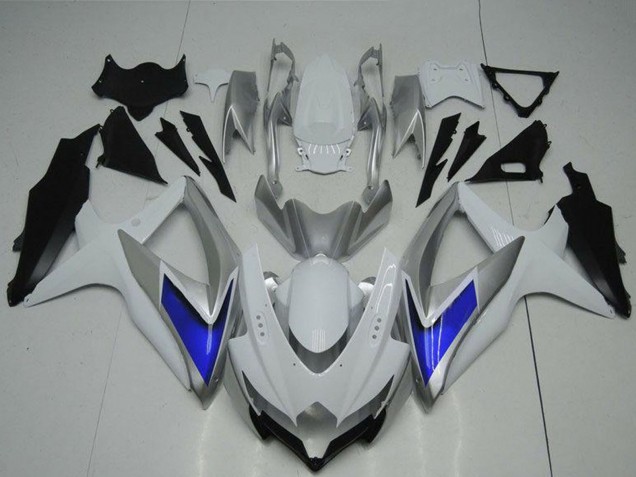 Discount 2008-2010 Silver White Blue Black Suzuki GSXR 600/750 Motorcycle Fairings Canada