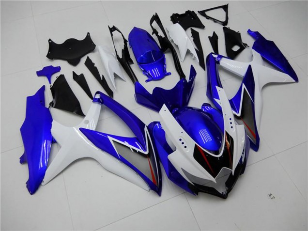 Discount 2008-2010 White Blue Black Red Line Suzuki GSXR 600/750 Motorcycle Fairings Canada