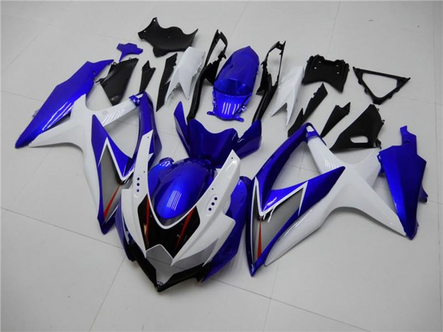 Discount 2008-2010 White Blue Black Red Line Suzuki GSXR 600/750 Motorcycle Fairings Canada