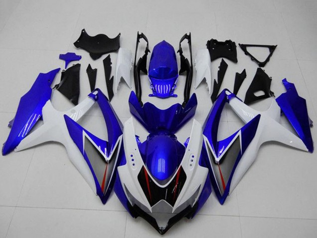 Discount 2008-2010 White Blue Black Red Line Suzuki GSXR 600/750 Motorcycle Fairings Canada