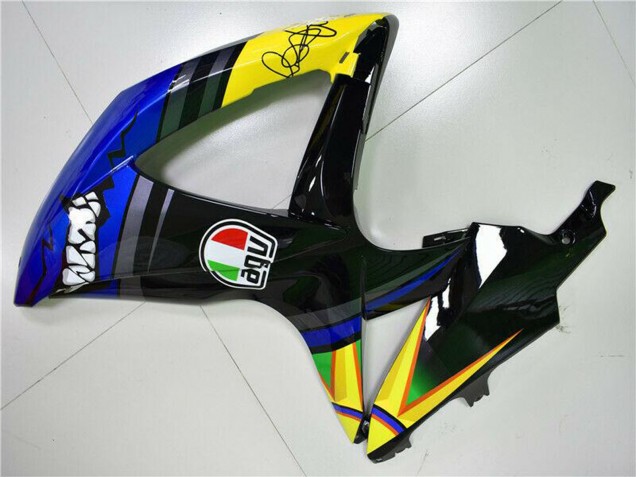 Discount 2008-2010 Blue Yellow Shark Suzuki GSXR 600/750 Motorcycle Fairings Canada
