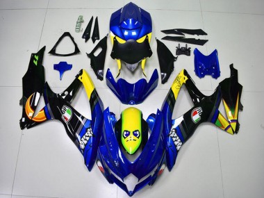 Discount 2008-2010 Blue Yellow Shark Suzuki GSXR 600/750 Motorcycle Fairings Canada