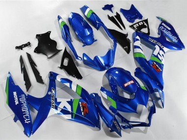 Discount 2008-2010 Blue White Green Black Suzuki GSXR 600/750 Motorcycle Fairings Canada