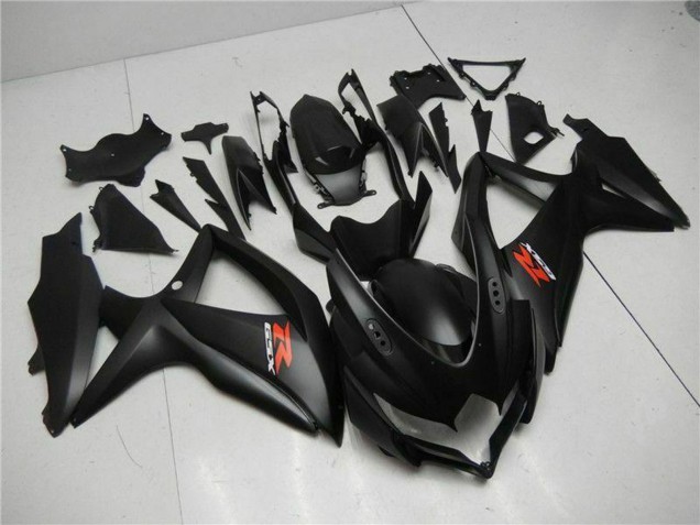 Discount 2008-2010 Matte Black Red Suzuki GSXR 600/750 Motorcycle Fairings Canada