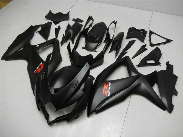 Discount 2008-2010 Matte Black Red Suzuki GSXR 600/750 Motorcycle Fairings Canada