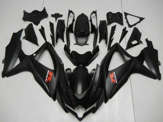 Discount 2008-2010 Matte Black Red Suzuki GSXR 600/750 Motorcycle Fairings Canada