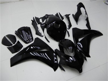 Discount 2008-2011 Glossy Black Honda CBR1000RR Motorcycle Fairing Kits Canada